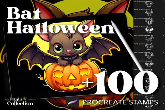 100 Procreate Bat Halloween Stamps: A Practical Guide to Elevating Your Spooky Art