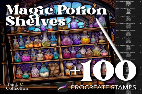 100 Procreate Magic Potion Shelves: A Practical Evaluation