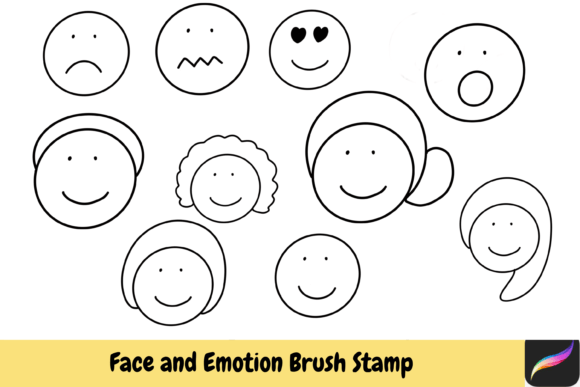 Face Hand Drawn Brush Stamps: A Practical Guide for Digital Artists
