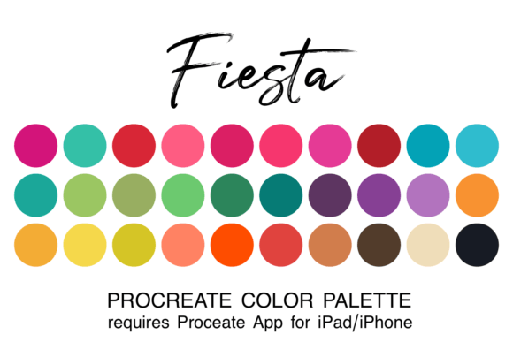 Fiesta Procreate Color Palette: A Practical Guide for Digital Artists