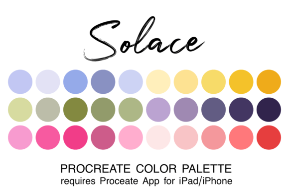 Streamlining Digital Artistry: The Strategic Value of the Solace Procreate Color Palette