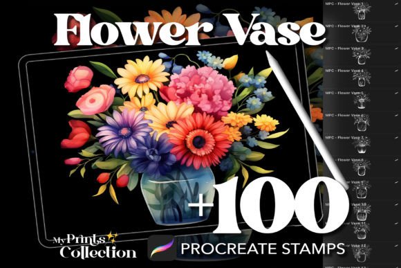 Transforming Digital Art: A Guide to Using Procreate Flower Vase Stamps for Stunning Illustrations