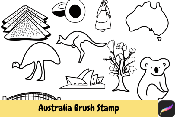 Unlocking Creative Potential with Australia Brush Stamps Procreate IPAD for Digital Artists