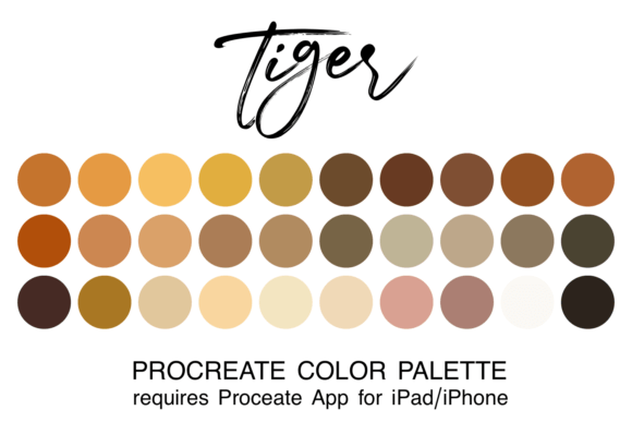 Unlocking Creativity: A Guide to the Tiger Procreate Color Palette and Seamless Workflow